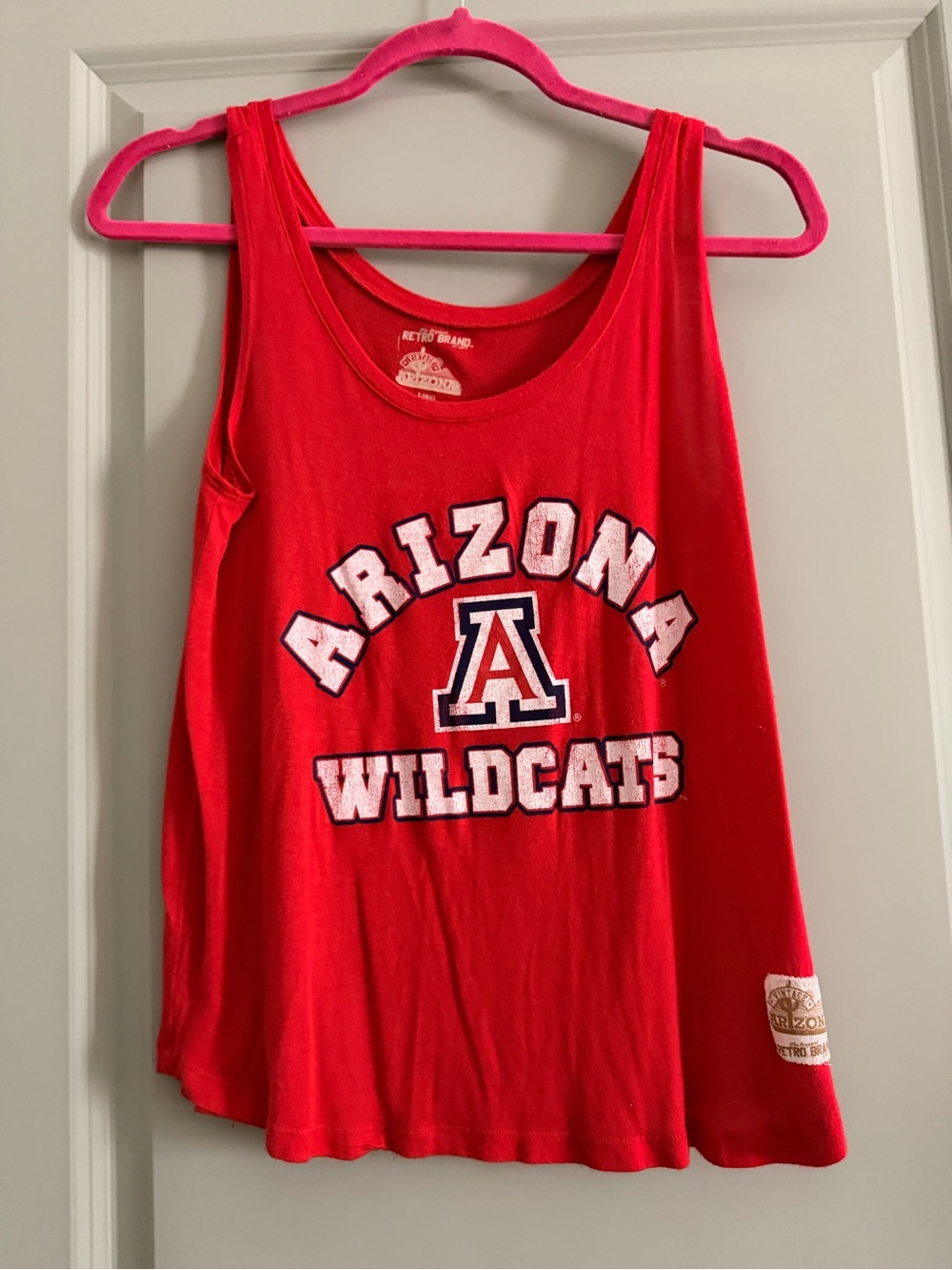 Arizona Wildcats Red Graphic Tank Top